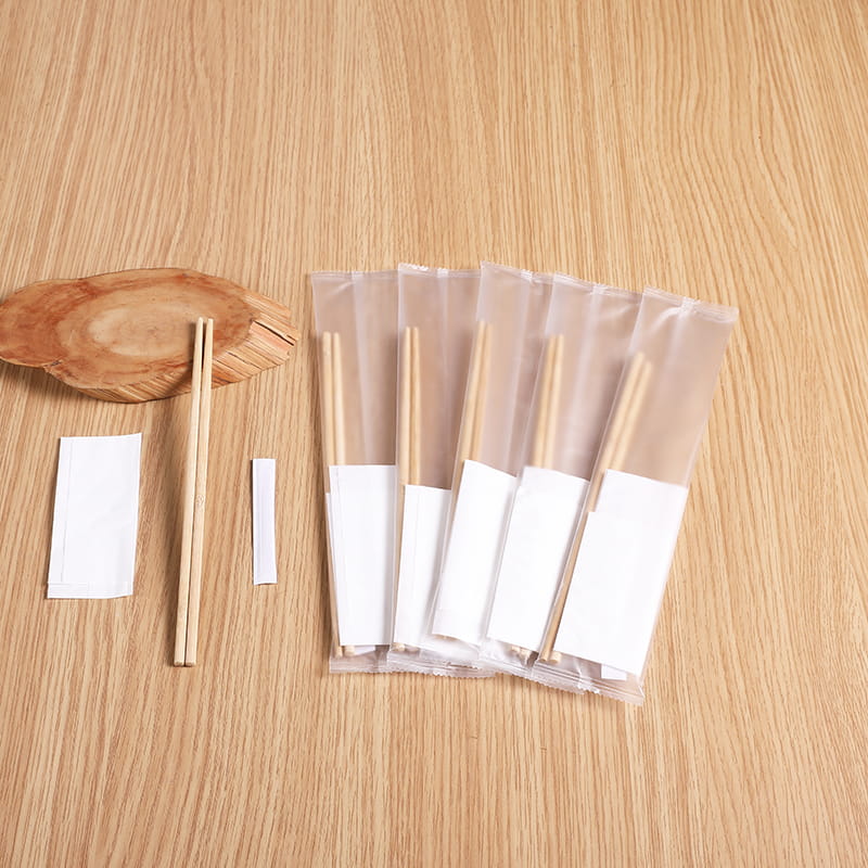 Ensemble de 3 sacs à repas jetables, avec baguettes, serviettes de Table, cure-dents, ensemble de films composites givrés
